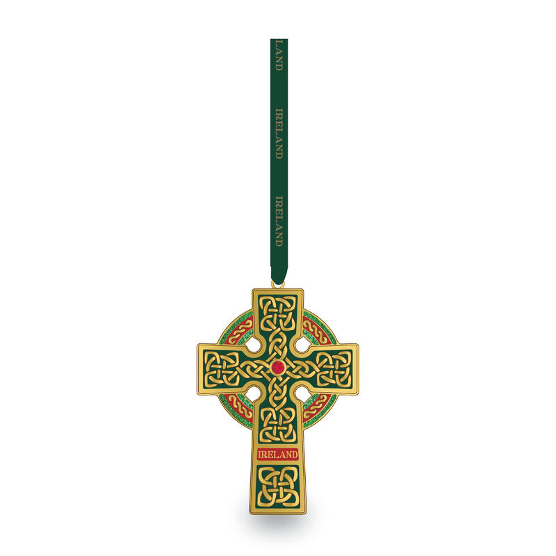 Metal Hanging Decoration with a Stunning Celtic Cross Design